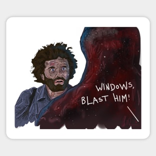 The Thing: Window's Last Stand Sticker